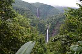 Les chutes du Carbet: première et deuxième