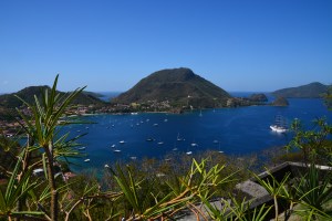 Les Saintes: vue du Fort Napoléon